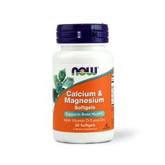 Now Calcium & Magnesium Softgel 30 S