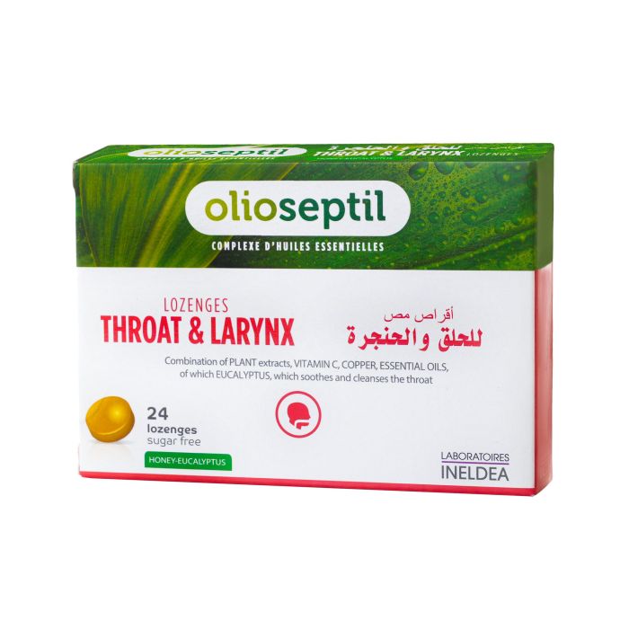 Al Ain Pharmacy Online Uae Olioseptil Throat And Larynx Honey Lemon